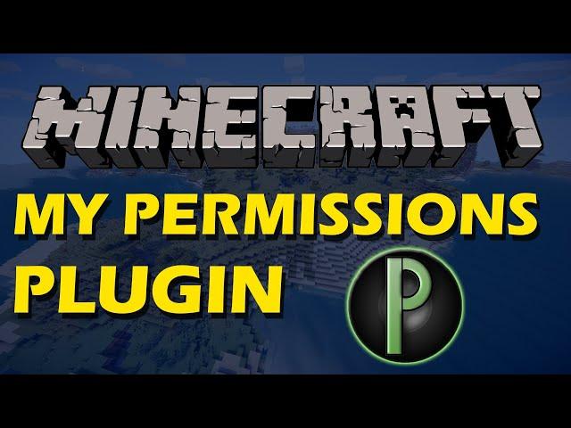 Easily create permissions in Minecraft with My Permissions Plugin