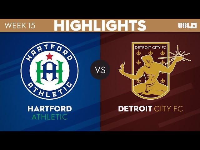 6.14.2023 | Hartford Athletic vs. Detroit City FC - Game Highlights