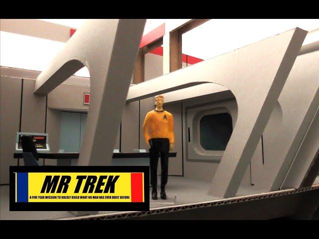 27. A quick tour showing the MASSIVE scale of my USS Enterprise interior model!