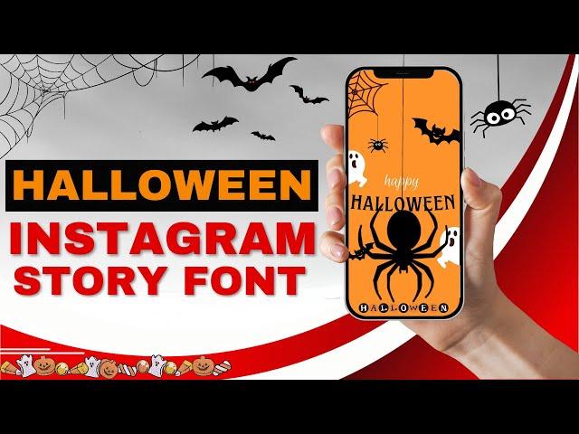 How to Add Halloween Fonts to Your Instagram Stories! Instagram UPDATE!