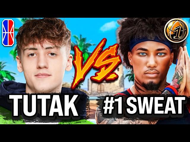 TUTAK vs #1 RANKED SWEAT - $1000 WAGER NBA 2K25! (MUST WATCH)