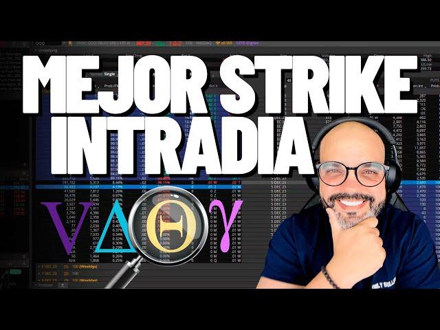 Como Elegir el MEJOR Contrato de Opciones Intradía | GUÍA COMPLETA