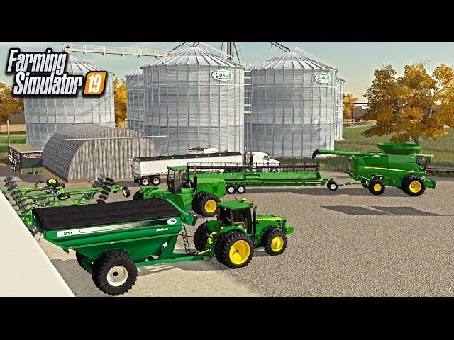 BIG HARVEST CREW! EQUIPMENT'S READY- LETS HARVEST! (MULTIPLAYER) | FARMING SIMULATOR 2019