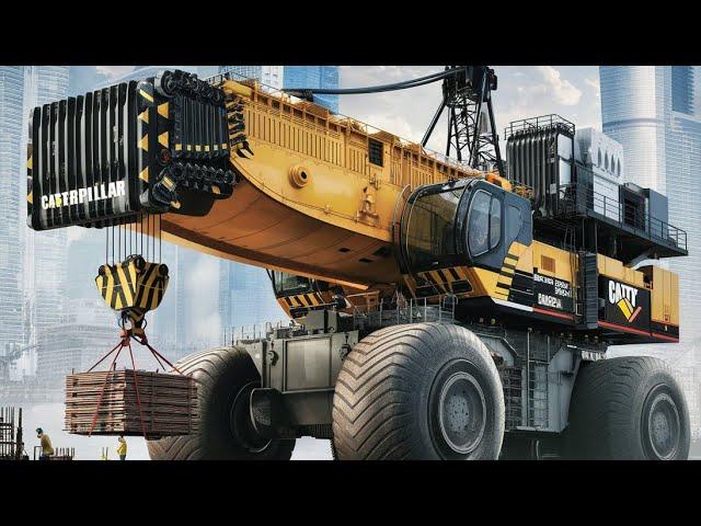 2025 info Power and Precision: Inside the World of Caterpillar Mobile Cranes!