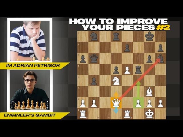 Chess Coaching with an IM | How to Improve Your Pieces (Part 2)