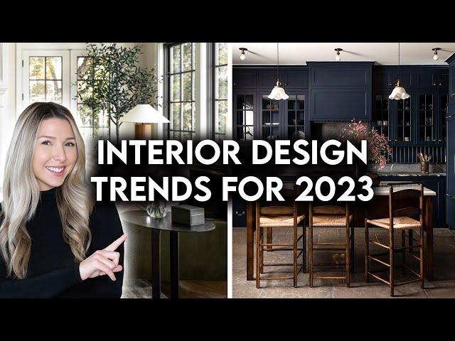 TOP 10 INTERIOR DESIGN + HOME DECOR TRENDS FOR 2023