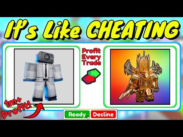 How to *PROFIT* every Trade (It's Like Cheating) | Toilet Tower Defense