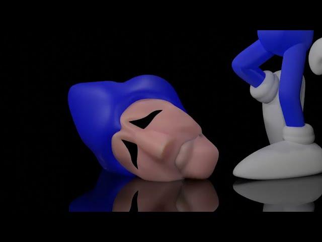 4k Majin Sonic has a mask ! But not anymore