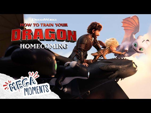 How To Train Your Dragon: Homecoming ️ | Extended Preview | Christmas Special  | Mega Moments