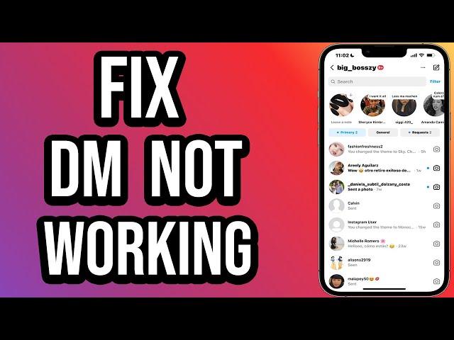 How To Fix Instagram Direct Message Not Working