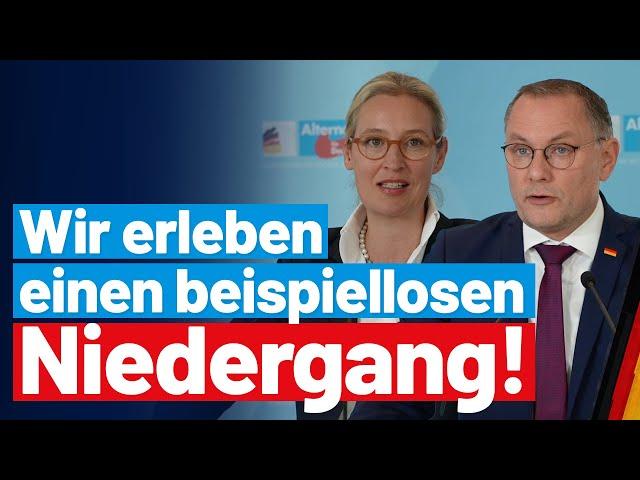 Alice Weidel und Tino Chrupalla zur aktuellen Lage in Deutschland! - AfD-Fraktion