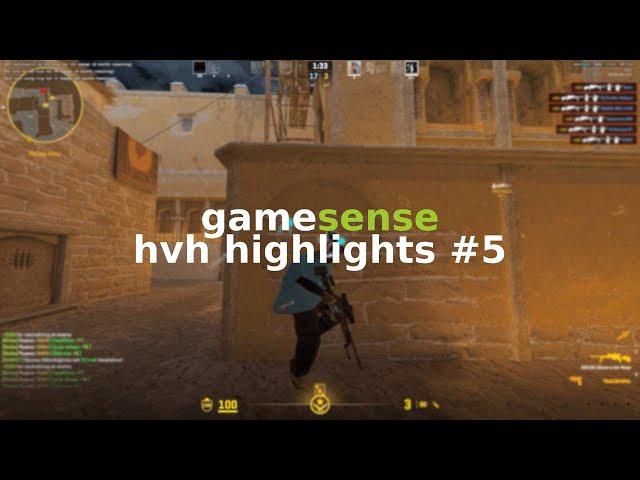 #CS2 gamesense.pub HvH highlights #5