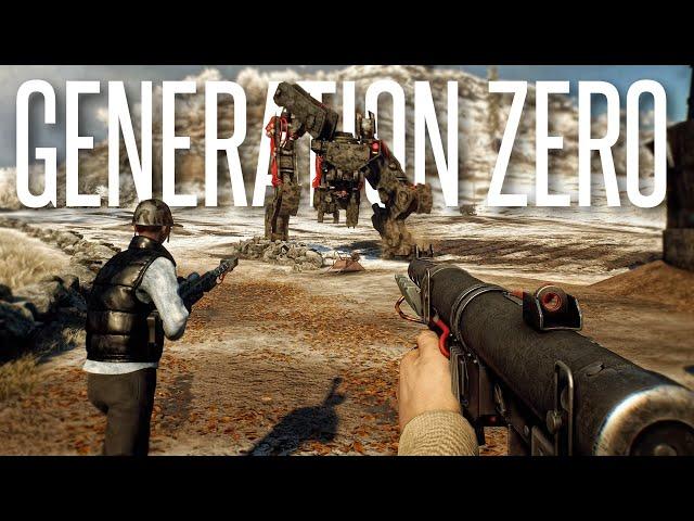 HUNTED BY MONSTROUS MACHINES! - Generation Zero New Update Gameplay