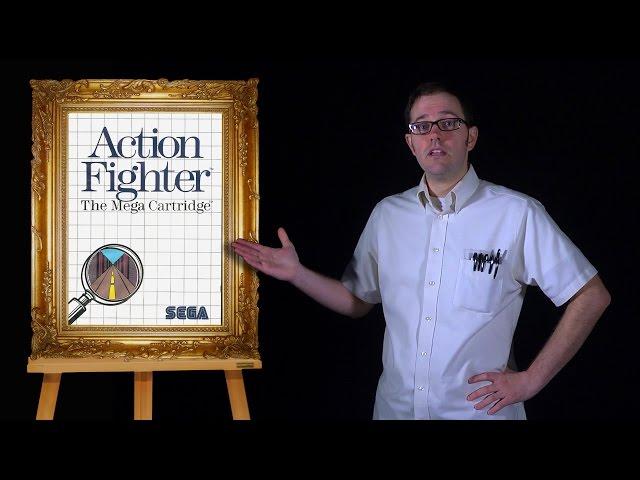 AVGN: Bad Game Cover Art #4 - Action Fighter (Sega Master System)