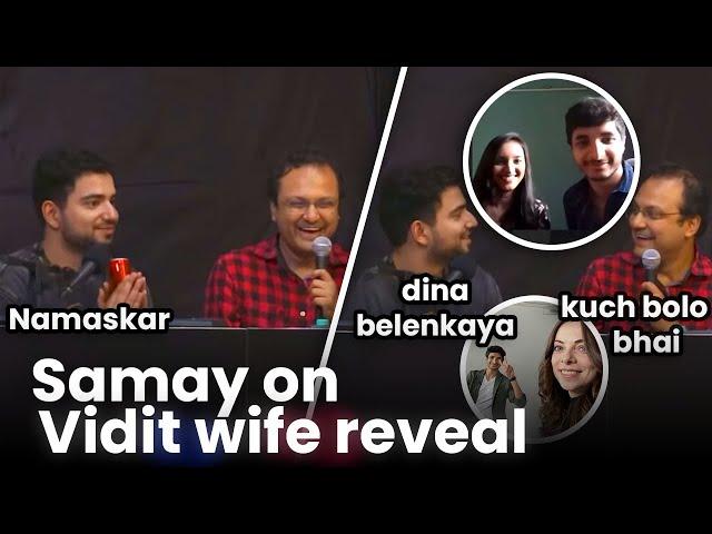 Vidit Official Future Wife Reveal , Nidhi Debut On Stream ️