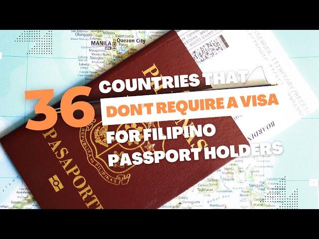 VISA FREE Countries for Philippine Passport Holders this 2024