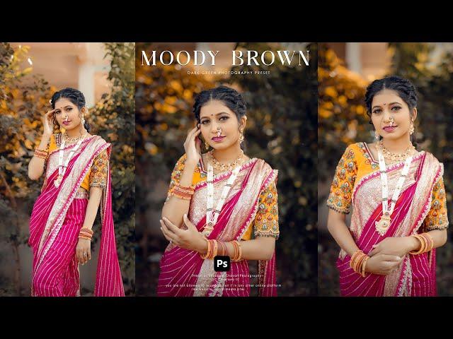 Master the Art of Moody Brown Color Grading in Photoshop + Free Preset