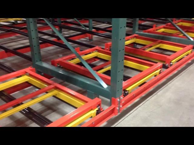 Push Back Warehouse Racking Designs