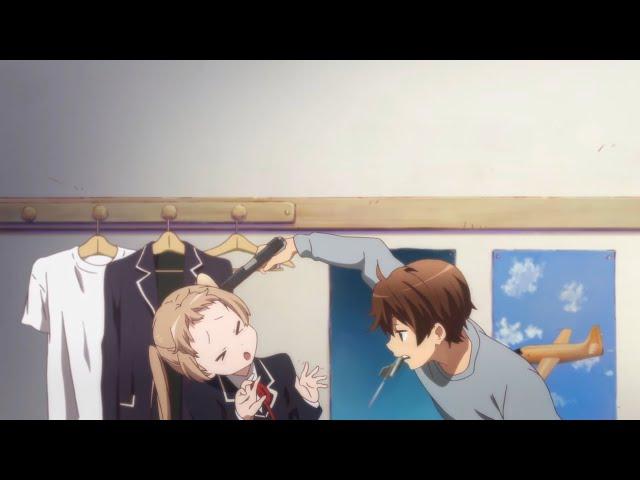 Yuuta Pulls A Gun On Dekomori