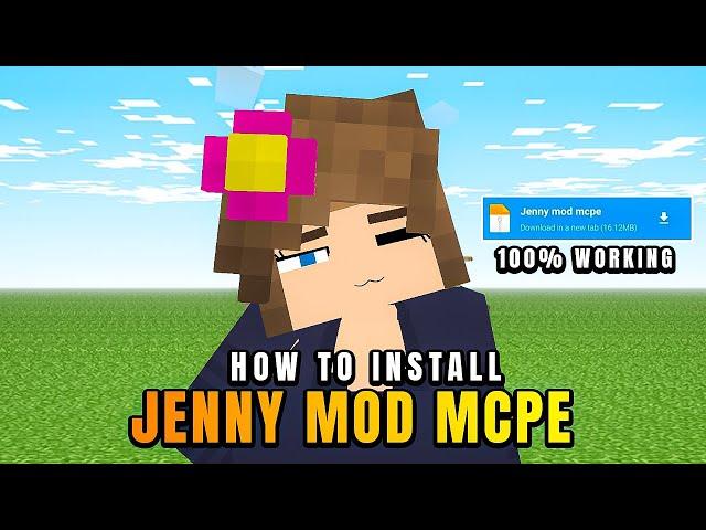 Jenny MOD COMPLETE VERSION (Jenny, Ellie, Bia, Slime Girl & Luna) in Minecraft PE 1.20+