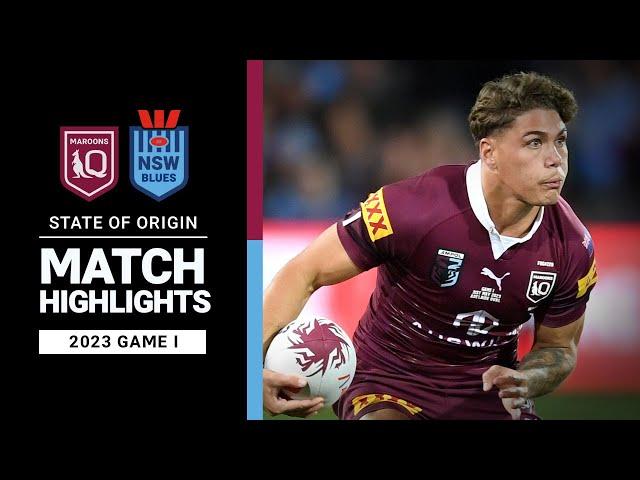 State of Origin 2023 | Queensland Maroons v New South Wales Blues | Match Highlights