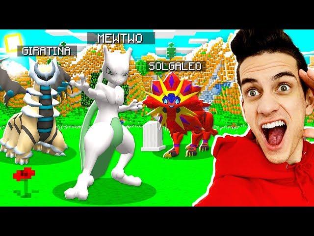 CATCHING ONLY SHINY LEGENDARY POKEMON in MINECRAFT!