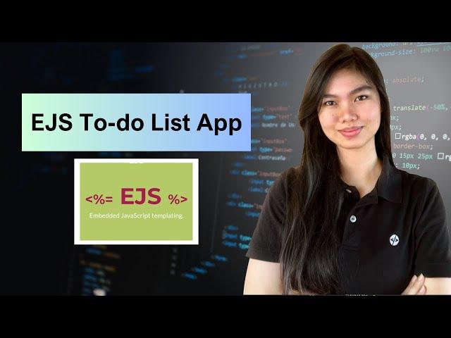 EJS Tutorial 05: Build a To-Do List App