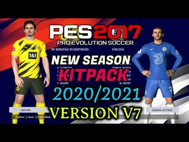 PES 2017 | NEW KITPACK 2020/2021 | UNOFFICIAL V7 |