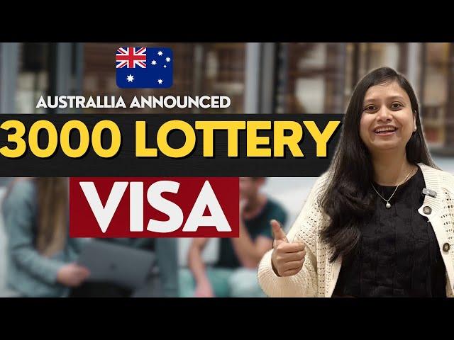 New LOTTERY VISA for Indians - Australia MATE program