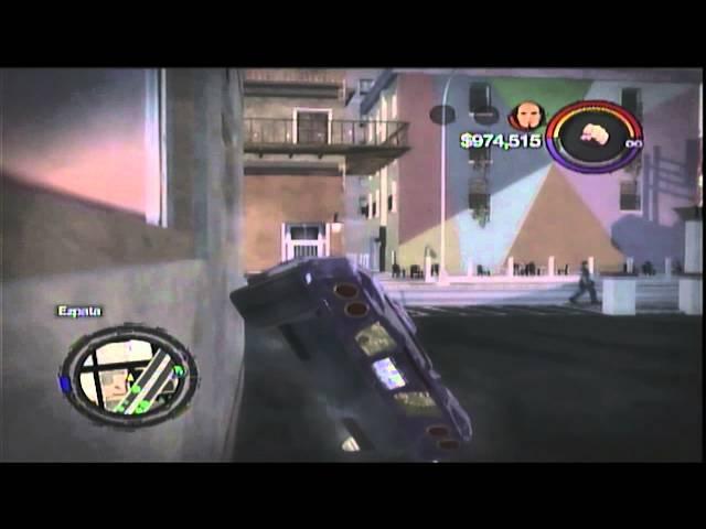 Game Fails: Saints Row 2 "Thats why we put screens on windows... keep the cars out"