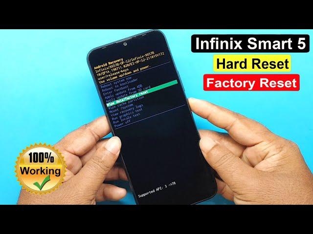 Infinix Smart 5 (X657) Hard Reset | Infinix Smart 5 Factory Reset | Pattren Unlock (Without Pc)