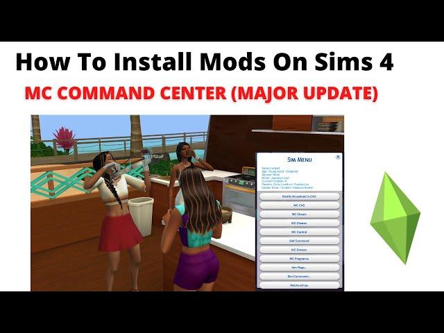 (UPDATED VERSION) HOW TO INSTALL MC COMMAND CENTER | The Sims 4 Mods | 2022