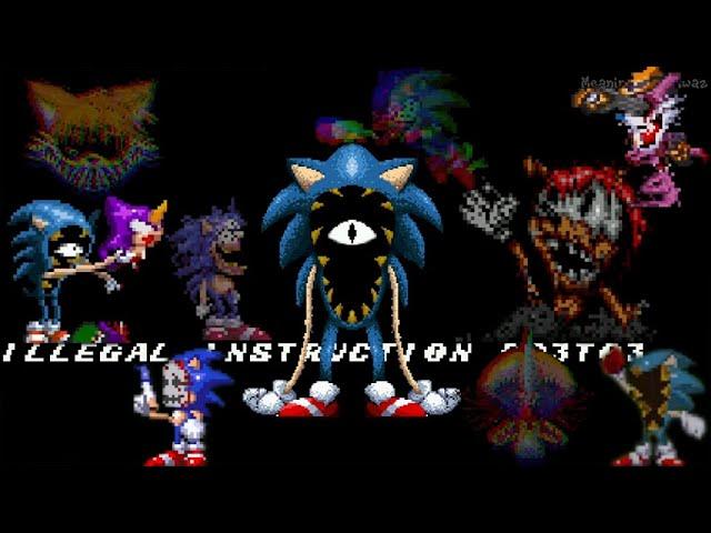 Sonic.FBX - Revisit - Sonic Creepy.EXE Game - All Versions of Sonic.FBX