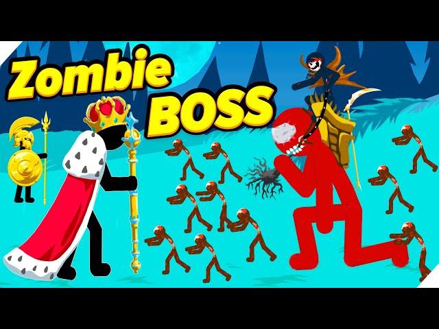 Я КОРОЛЬ ВСЕХ СТИКМЕНОВ.(Boss : The Kai Rider!)НОВЫЕ УРОВНИ - Stick war legacy update