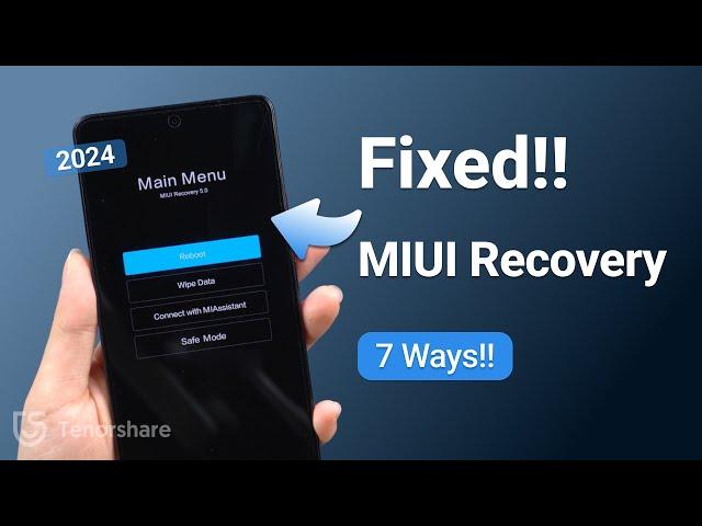 How to Fix Poco F5 Stuck on MIUI Recovery Mode 5.0 & Boot Loop | 2024 | 7 Ways