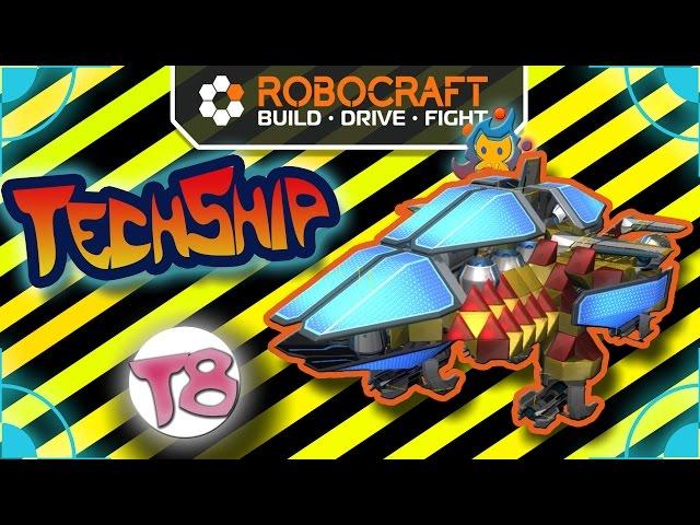 Robocraft видео . TechShip 8.3.0