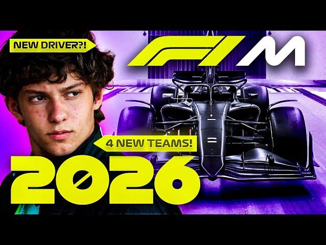 F1 2026 Season Begins | Huge Reg Changes & New Manufacturers | F1 Create A Team Career Mode