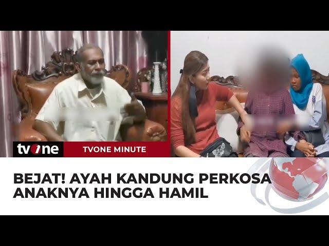 Ayah di Tangsel Perkosa Anak Sendiri 18 Kali | tvOne Minute