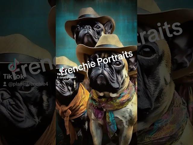 Frenchie French Bulldog Art Project, Avatars, Wallpaper, Home Deco Digital Art
