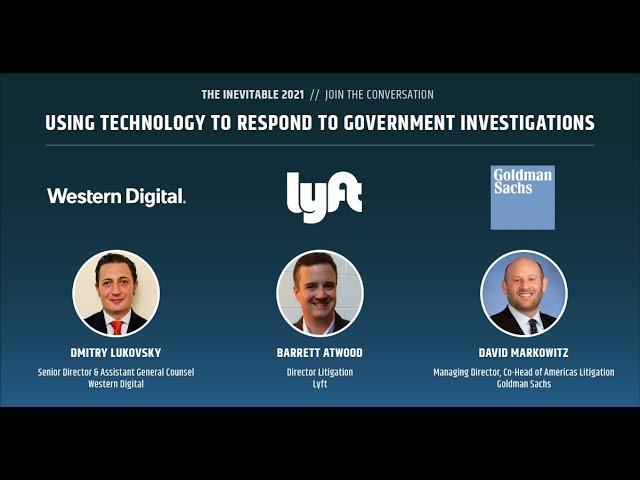 Using Technology to Respond to Government Investigations || EP 18 Summary || The Inevitable