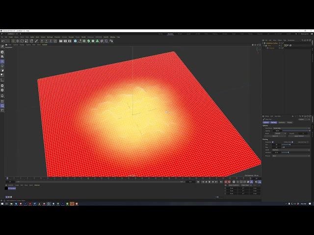 C4D Overview   11 vertex maps and fields