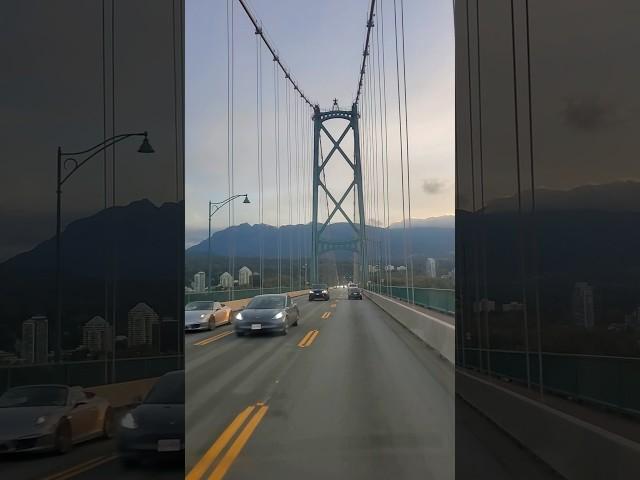 Lions gate Bridge #canada #automobile #reels #car #driving #shorts