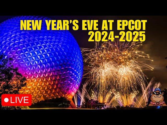  Live: Epcot New Years Eve - Luminous & Cheers to the New Year: A Sparkling Celebration - 12/31/24