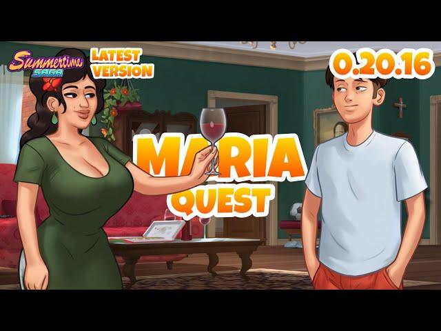 Maria Complete Quest (Full Walkthrough) - Summertime Saga 0.20.16 (Latest Version)