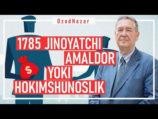 OzodNazar: Sharof Ubaydullayev: Ba’zi hokimlar Xudoyorxon bo’lib oldi