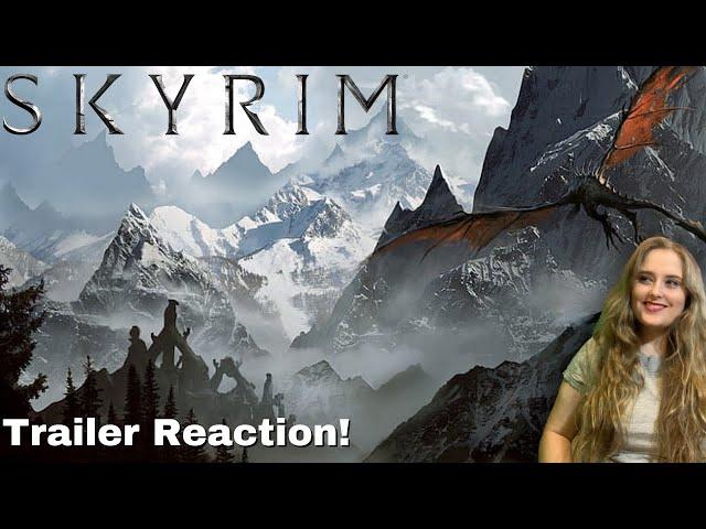 The Dragonborn's Come! - Skyrim Trailer Reaction! #Skyrim #Reaction