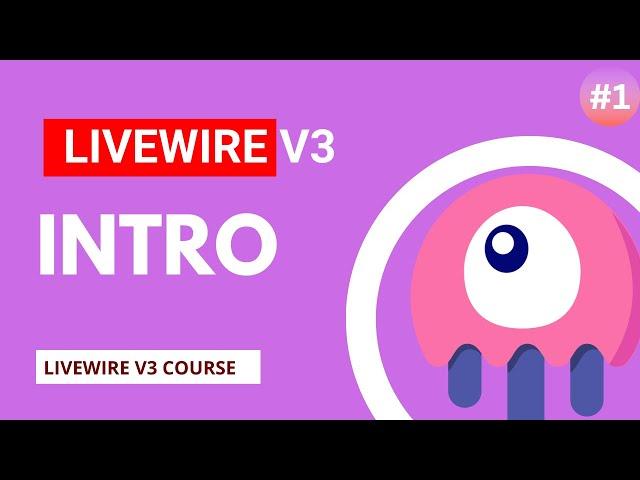 Intro - Laravel Livewire v3 Tutorial #episode 1