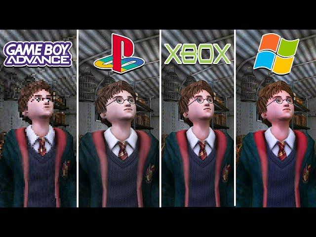 Harry Potter and the Prisoner of Azkaban (2004) GBA vs PS2 vs XBOX vs PC (Which One Is Better?)