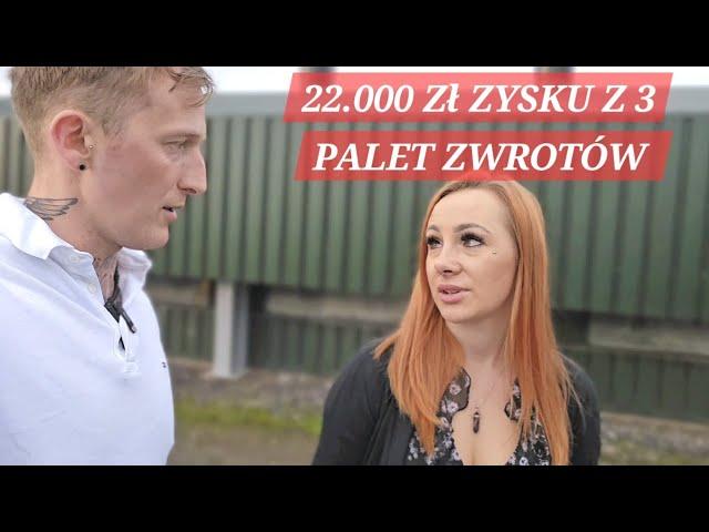 22.000 zł ZYSKU NA 3 PALETACH ZWROTÓW. Pomysł na dodatkowy zarobek. #zwroty #palety #biznes