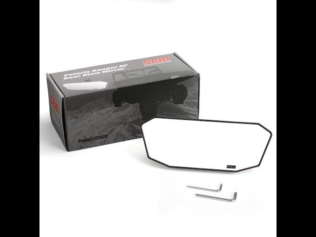 Polaris Ranger Rear View Mirror By SCM